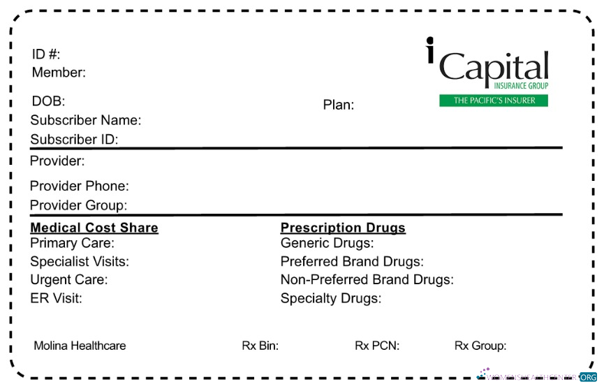 Download Solomon Islands health insurance card Photoshop template